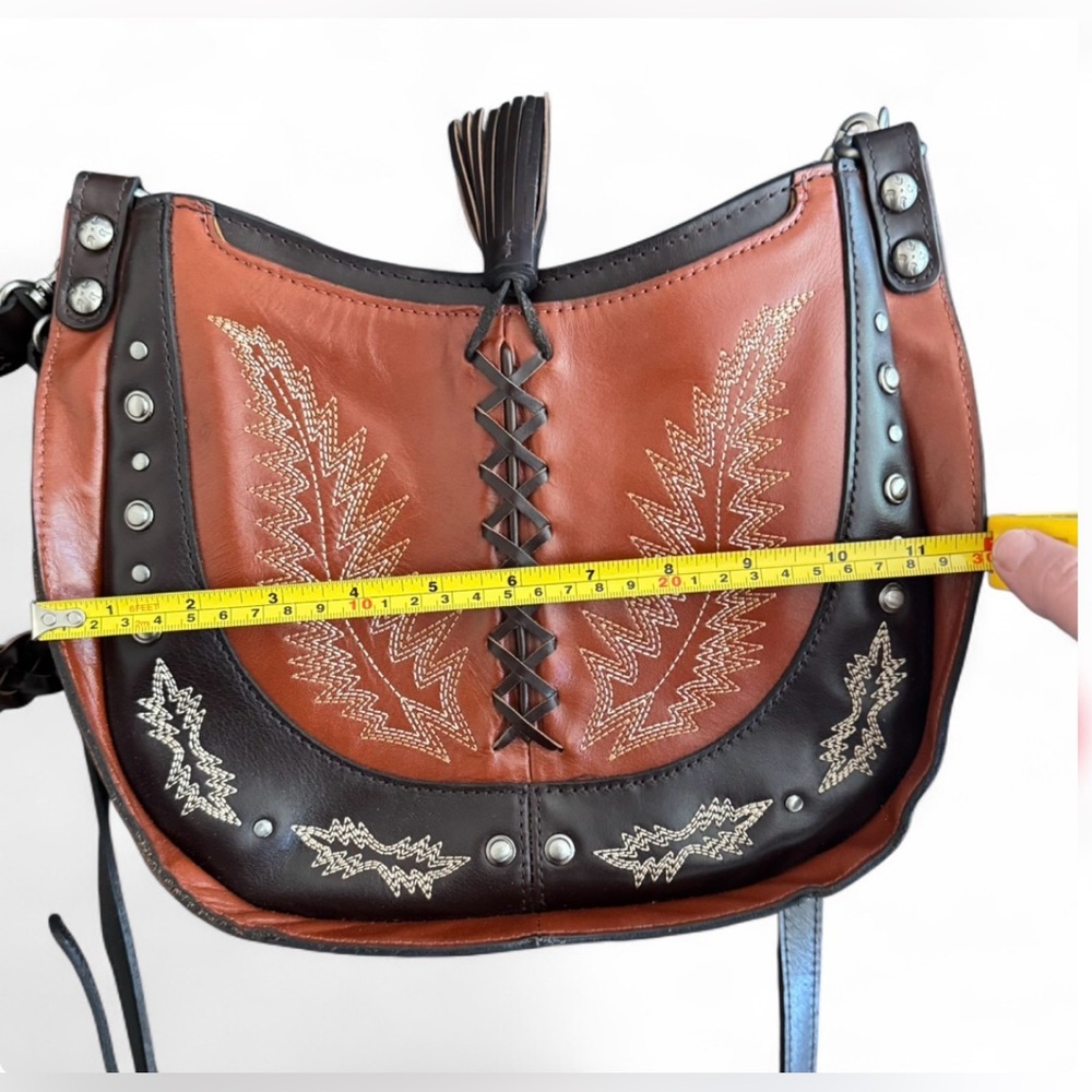NWOT Patricia Nash Montana Collection Camille Bag Western Leather - Picture 8 of 10